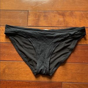 Black bikini bottoms